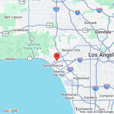 Map to  office in Santa Monica, CA