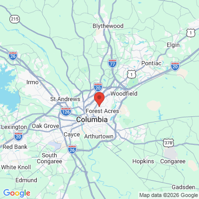 Map to  office in Columbia, SC