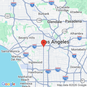 Map to Farzin R Farhan DDS office in Los Angeles, CA