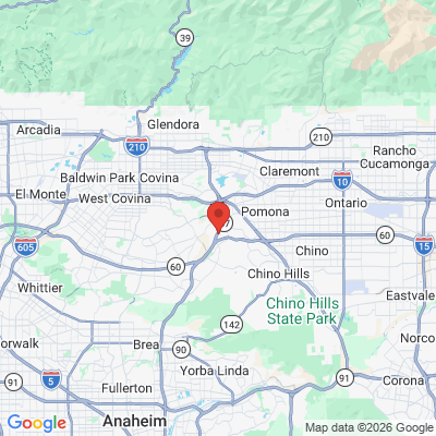 Map to Diamond Bar Periodontics office in Diamond Bar, CA