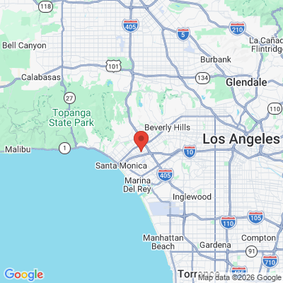 Map to Primary Office office in Los Angeles, CA