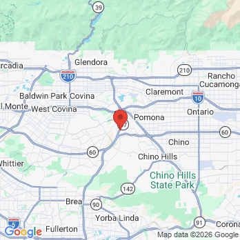 Map to Phillips Ranch Dental Group office in Diamond Bar, CA