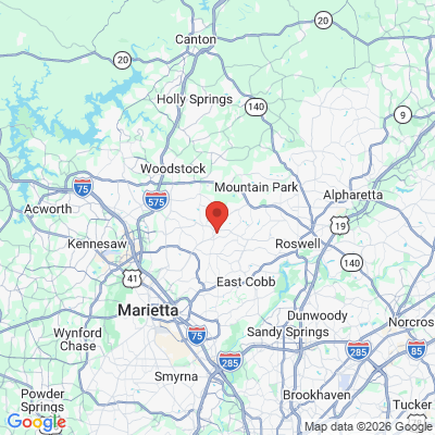 Map to  office in Marietta, GA