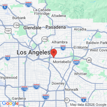 Map to Pacific Ocean Dental Grp office in Los Angeles, CA