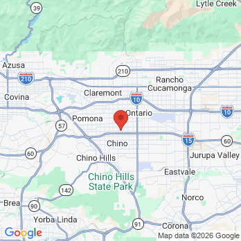 Map to Inland Empire Endodontics office in Chino, CA