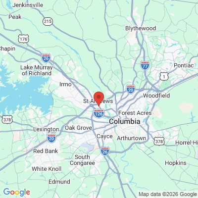 Map to  office in Columbia, SC