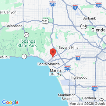 Map to Sanaz Khoubnazar DMD Inc office in Santa Monica, CA