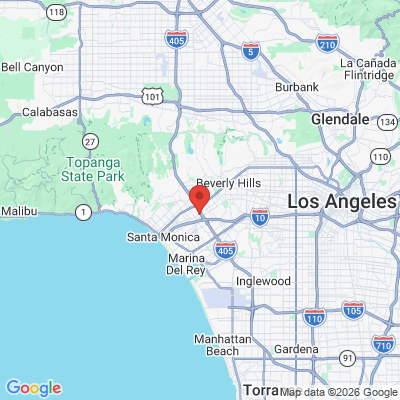 Map to Sawtelle Smiles Dental office in Los Angeles, CA