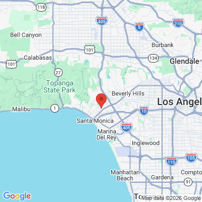 Map to Michael J. Payne II DDS INC office in Santa Monica, CA