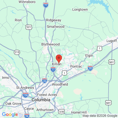 Map to  office in Columbia, SC