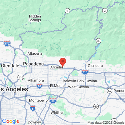 Map to  office in Monrovia, CA