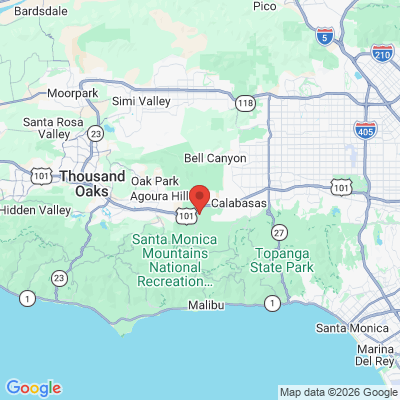 Map to Malibu Canyon Dental office in Calabasas, CA