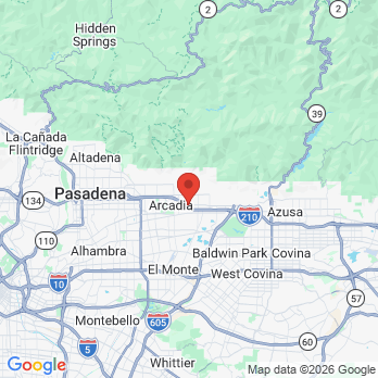 Map to Alejandro R Magat DMD Inc office in Monrovia, CA