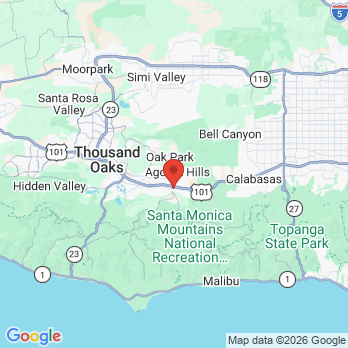 Map to Primary Office office in Agoura Hills, CA
