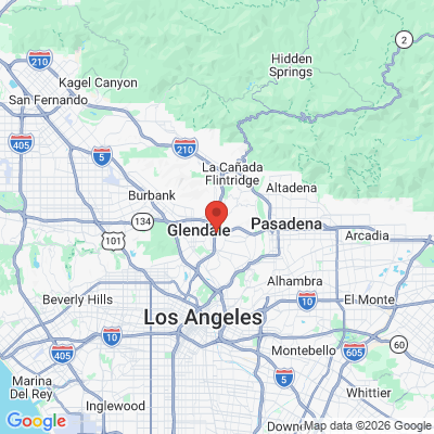 Map to Perfectly Bright Smiles Dental office in Los Angeles, CA