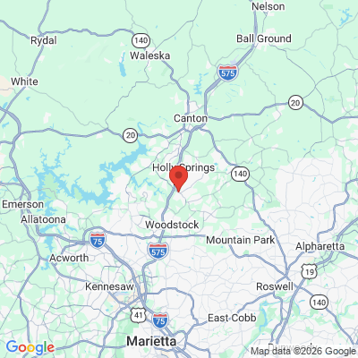 Map to  office in Lebanon, GA
