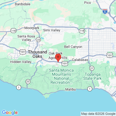 Map to agoura hills dental designs office in Agoura Hills, CA