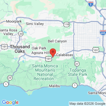 Map to Calabasas Dental Group office in Calabasas, CA