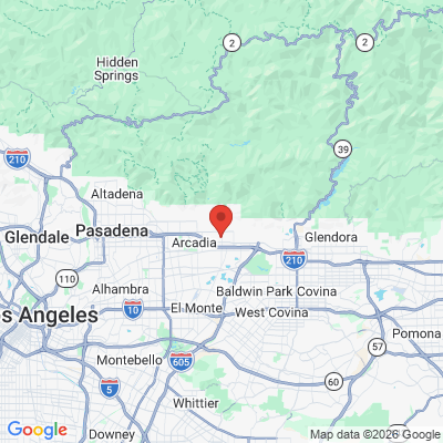 Map to  office in Monrovia, CA