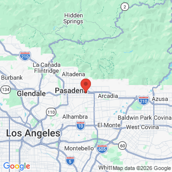 Map to Pasadena Children’s Dentistry & Orthodontics office in Pasadena, CA