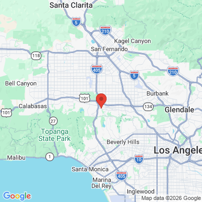 Map to  office in Sherman Oaks, CA
