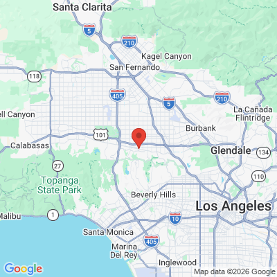 Map to Southland Dental Care office in Los Angeles, CA