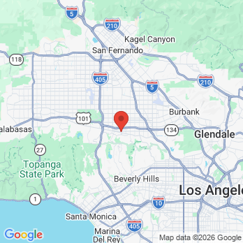 Map to Cohen Dental Care office in Sherman Oaks, CA
