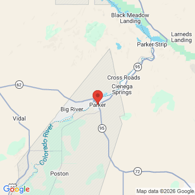 Map to  office in Parker, AZ