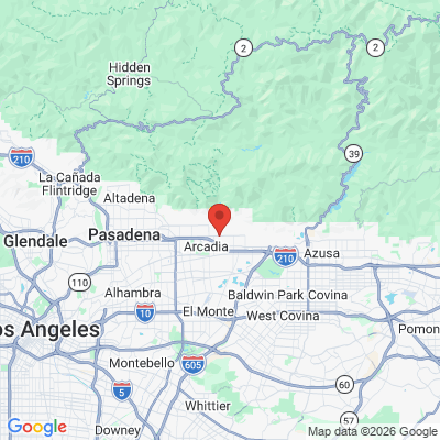 Map to Monica Munoz DDS office in Monrovia, CA