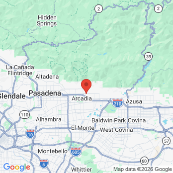 Map to Primary Office office in Arcadia, CA