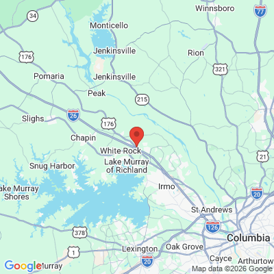 Map to  office in Irmo, SC