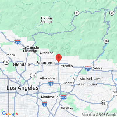 Map to  office in Pasadena, CA