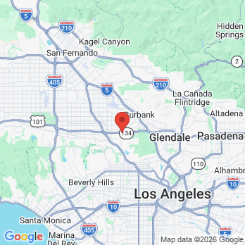 Map to My Dentist Burbank  office in Burbank, CA