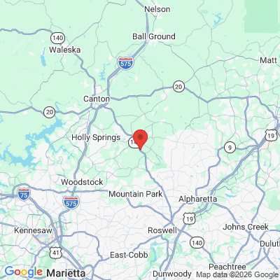 Map to  office in Woodstock, GA