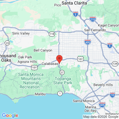 Map to  office in Woodland Hills, CA
