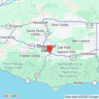 Map to Westlake Smile Design office in Westlake Village, CA