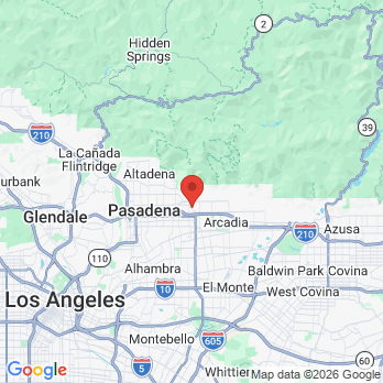 Map to Elite Dentistry Of Pasadena office in Pasadena, CA