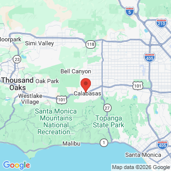 Map to Primary Office office in Calabasas, CA