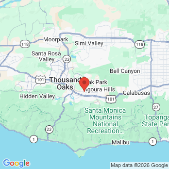 Map to SoCal Sleep Dentistry office in Westlake Village, CA