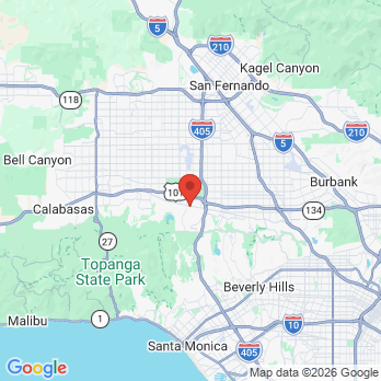 Map to Mark Treystman DDS office in Los Angeles, CA