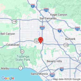 Map to Primary Office office in Encino, CA