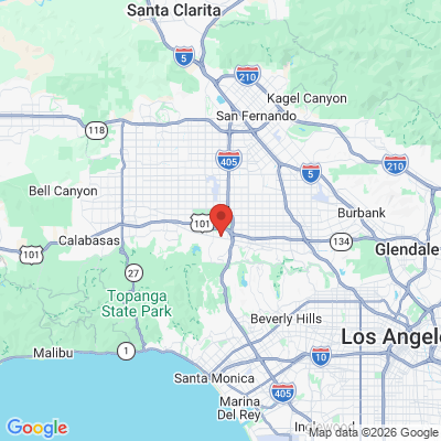 Map to Lasting Impression Dental Spa office in Encino, CA