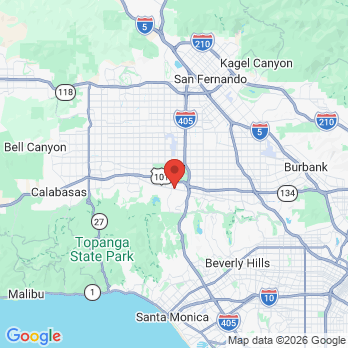 Map to Dr Shahe Dishakjian, DDS office in Los Angeles, CA