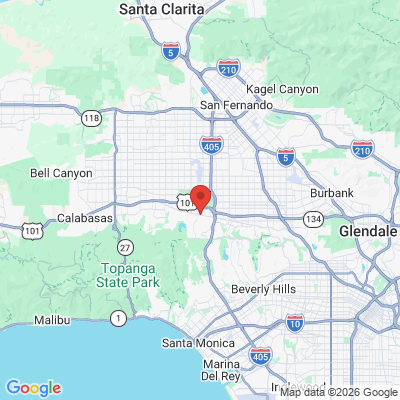 Map to Elevate Dental  office in Encino, CA