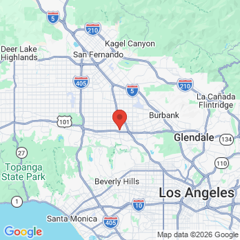 Map to Primary Office office in Valley Village, CA