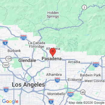 Map to Maverick Dentistry office in Pasadena, CA
