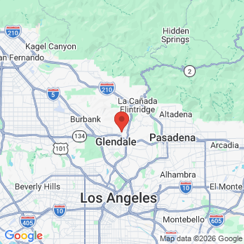 Map to Primary Office office in Glendale, CA