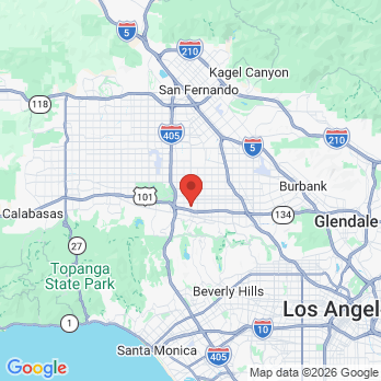 Map to Primary Office office in Sherman Oaks, CA