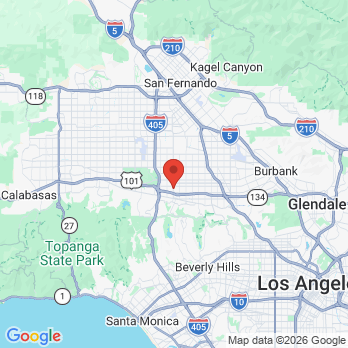 Map to Laurel Chandler Dental Care office in Los Angeles, CA