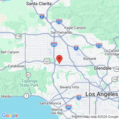 Map to Laurel Chandler Dental Care office in Los Angeles, CA